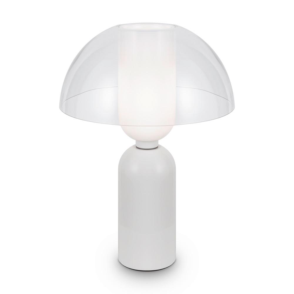 TISCHLEUCHTE MEMORY - Weiss, Modern, Keramik/Metall (30/42,5cm) - MAYTONI