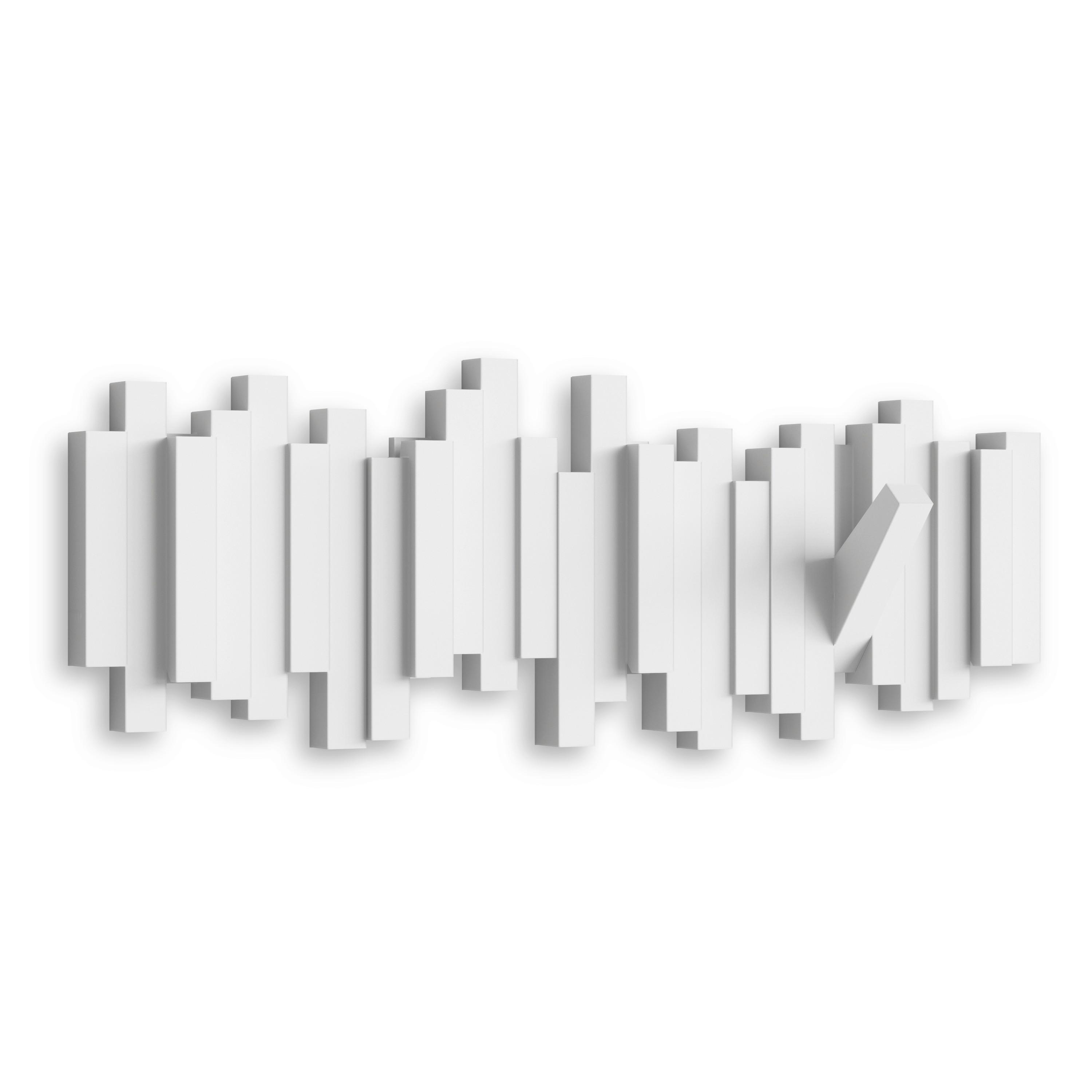 LISTWA DO PRZEDPOKOJU 318211-660 - biały, Design, tworzywo sztuczne (49/18/3cm) - Umbra