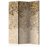 Paravent Art and Butterflies Braun/Beige - Beige/Braun, Basics, Holz/Textil (135/172/3cm) - artgeist