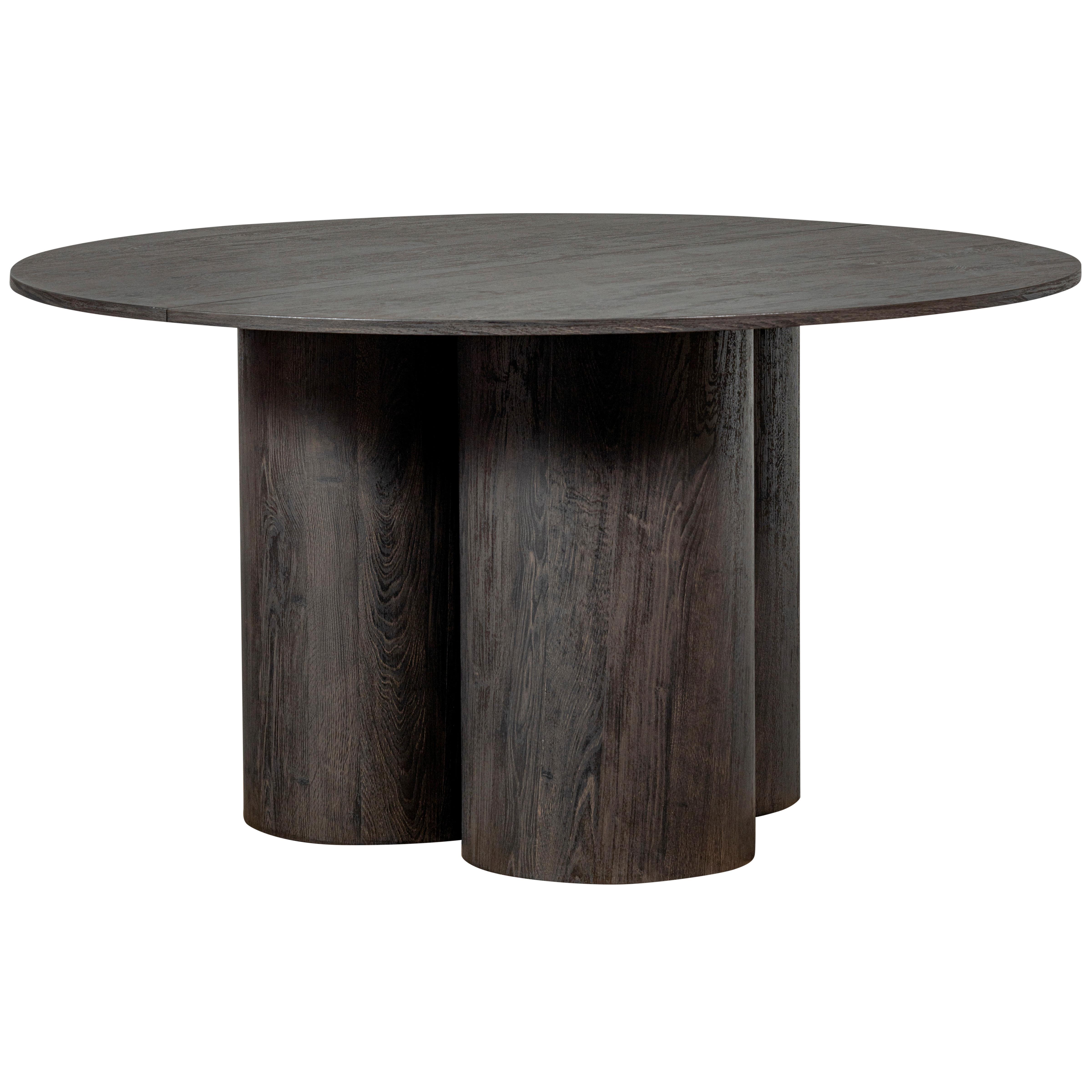 Esstisch Oona Dunkelbraun B: 140 cm - Dunkelbraun, Design, Holzwerkstoff (140/140/75cm) - Livetastic