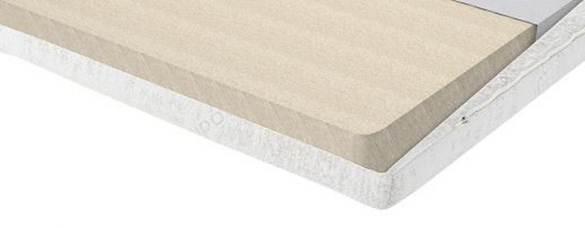 Faltmatratze Kaltschaum H2 ca. 80x200cm - Beige, Basics, Textil (80/200cm) - Yatas