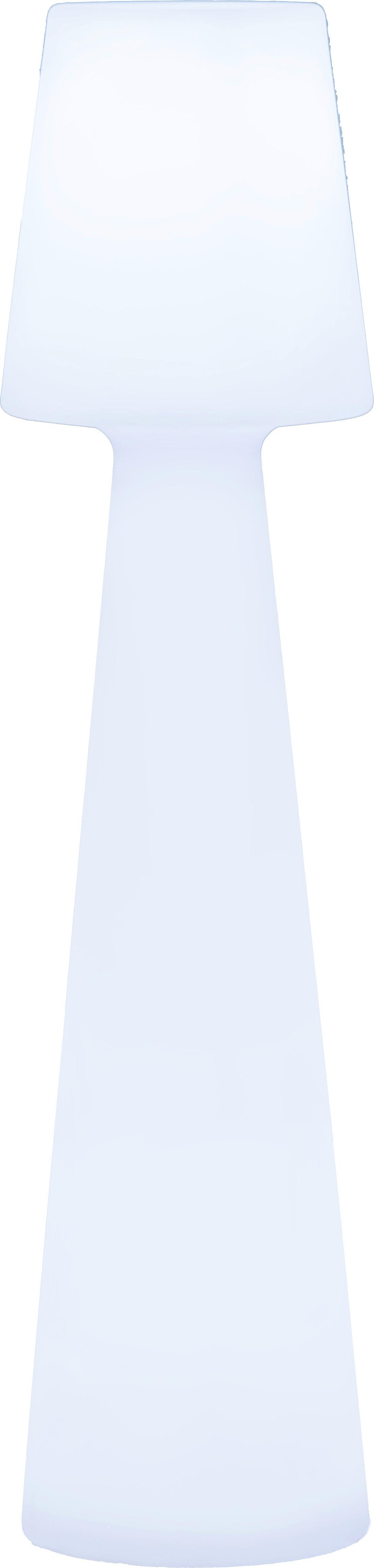 ZEWNĘTRZNA LAMPA STOJĄCA LOLA 110 LUMLL110OFNW - biały/przezroczysty, Konventionell, tworzywo sztuczne (26,5/110cm) - Newgarden