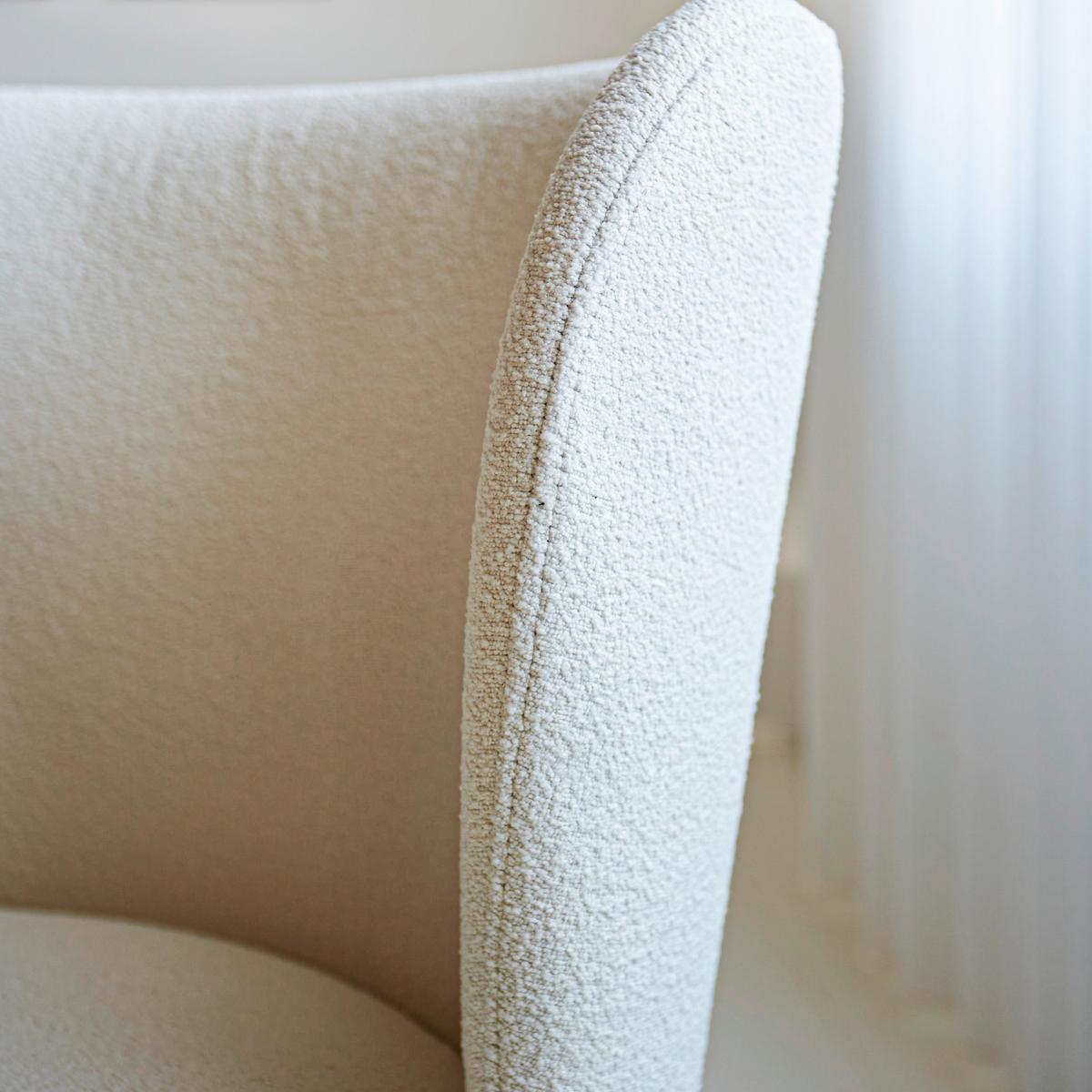 Stuhl-Set Bourges Weiß - Schwarz/Weiß, MODERN, Textil/Metall (52/80/44cm) - MID.YOU