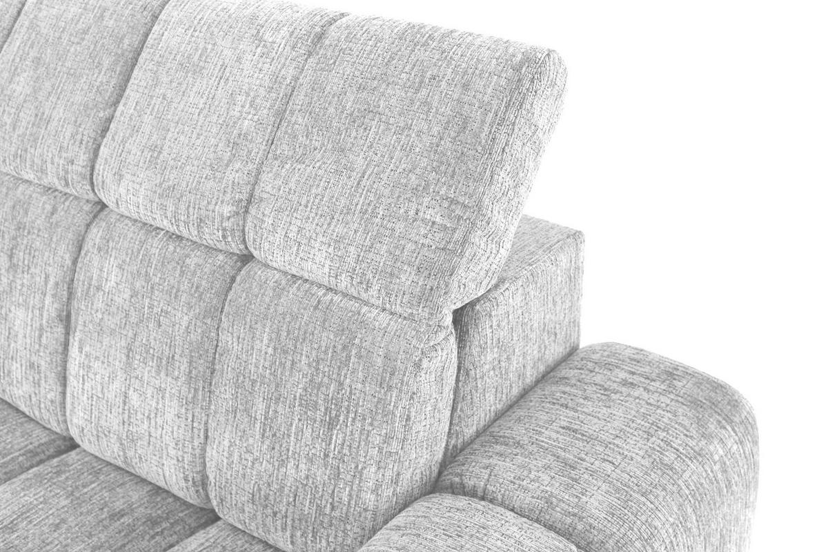 Kutna Garnitura Laya - srebrne boje/boje senfa, Moderno, tekstil (250/155cm) - Premium Living
