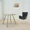 STOL MED ARMSTÖD STELLA - beige/grå, Design, metall/textil (58/91/65cm) - Mömax