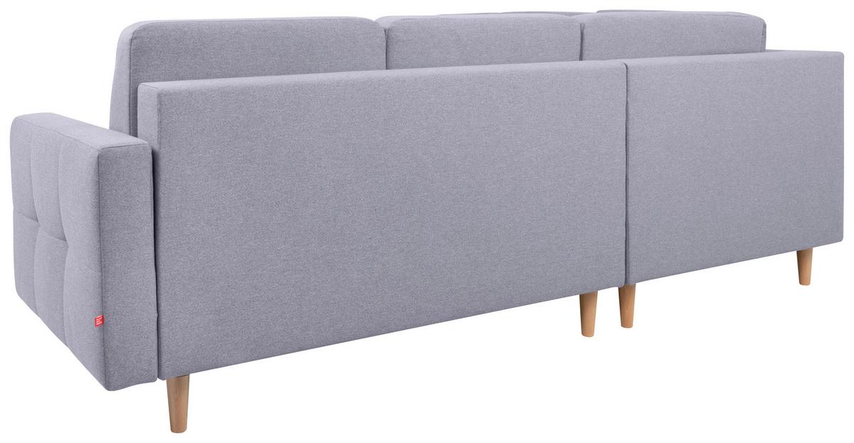 Coltar NORET - gri deschis, Konventionell, textil (242/242cm) - Modern Living