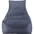 Sitzsack Kerim Outdoor ca.66x58cm in Dunkelgrau - Dunkelgrau, Textil (66/66/58cm) - Mömax modern living