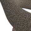 STOL MED ARMSTÖD ARIA - Schwarzbraun/svart, Modern, metall/trä (54/82/62cm) - Bessagi Home