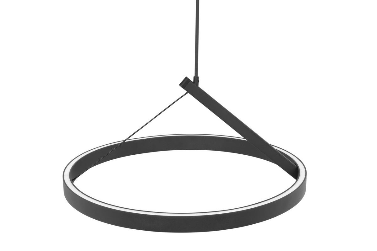 LAMPA WISZĄCA LED AERO *DK* - czarny, Design, metal (45/150cm) - Dieter Knoll