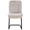 STOL NOVA - beige/svart, Modern, metall/textil (48/91/66cm) - Mömax
