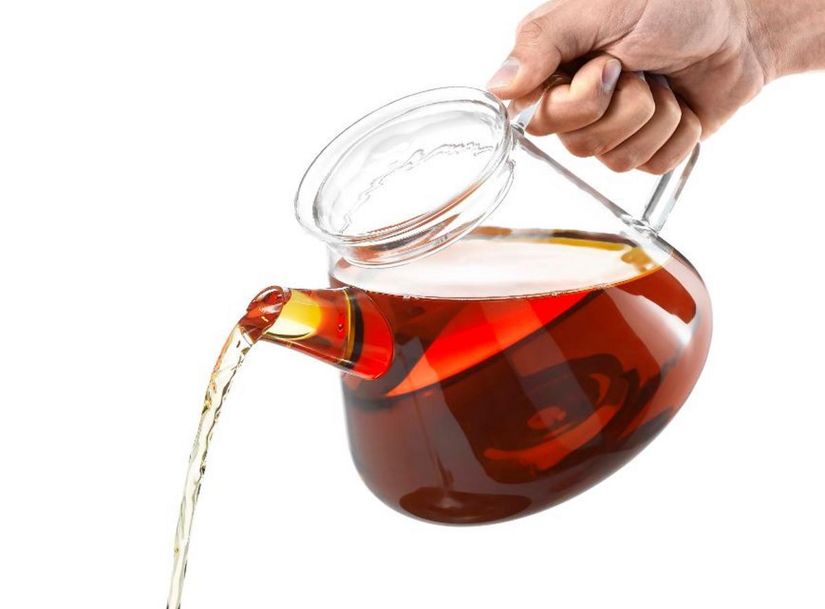 IMBRYK DO HERBATY TK50 - przezroczysty, Design, szkło (1,5l) - AdHoc