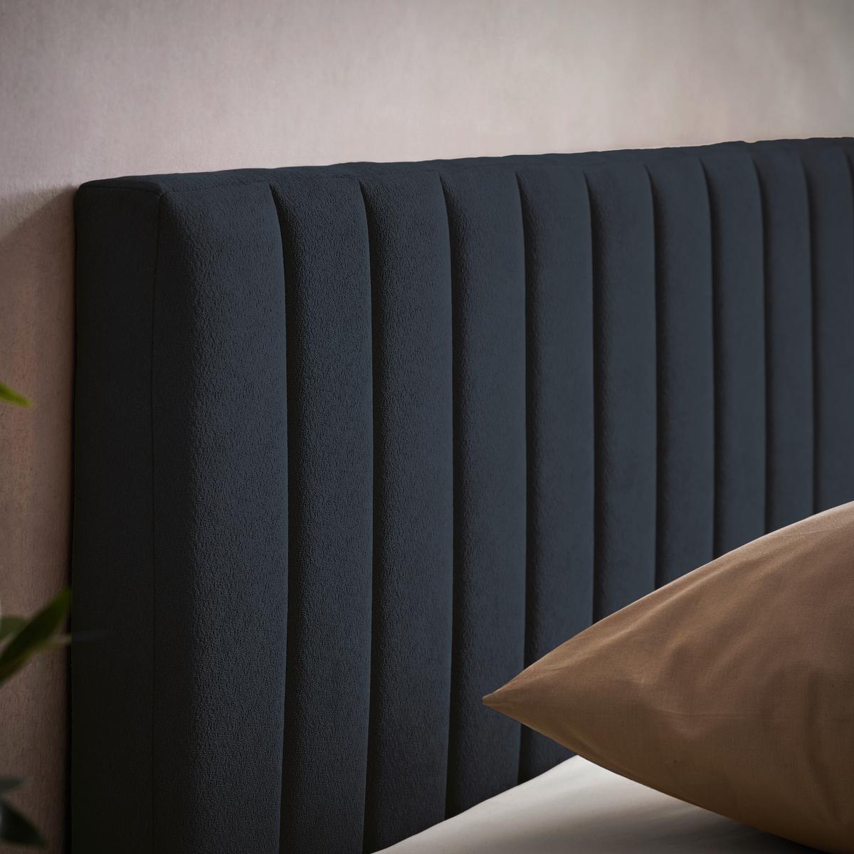 Box Krevet Sontje - crna/antracit, Konvencionalno, tekstil/plastika (160/200cm) - Modern Living