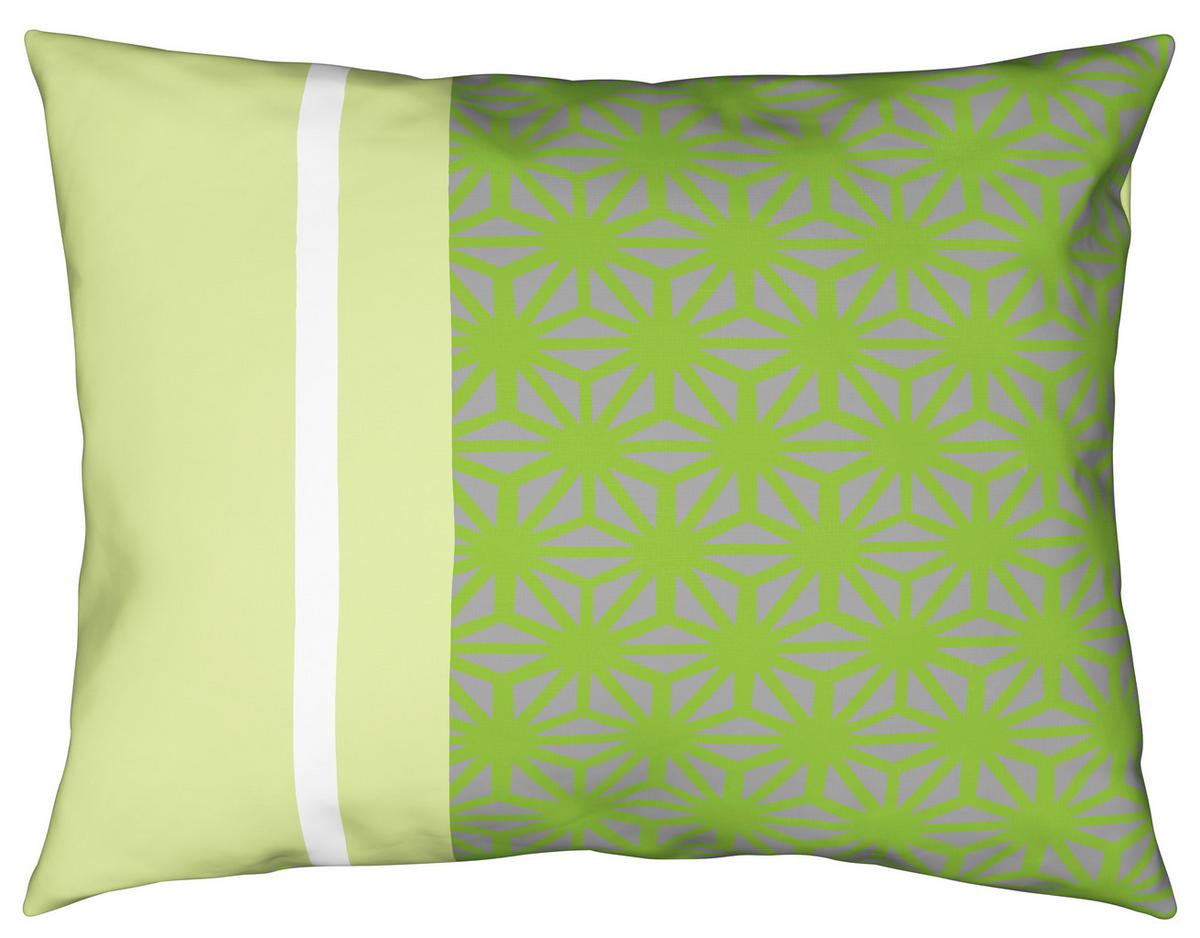 Bettwäsche Sara in Grün ca. 140x200cm - Grün, Textil (140/200cm) - Based