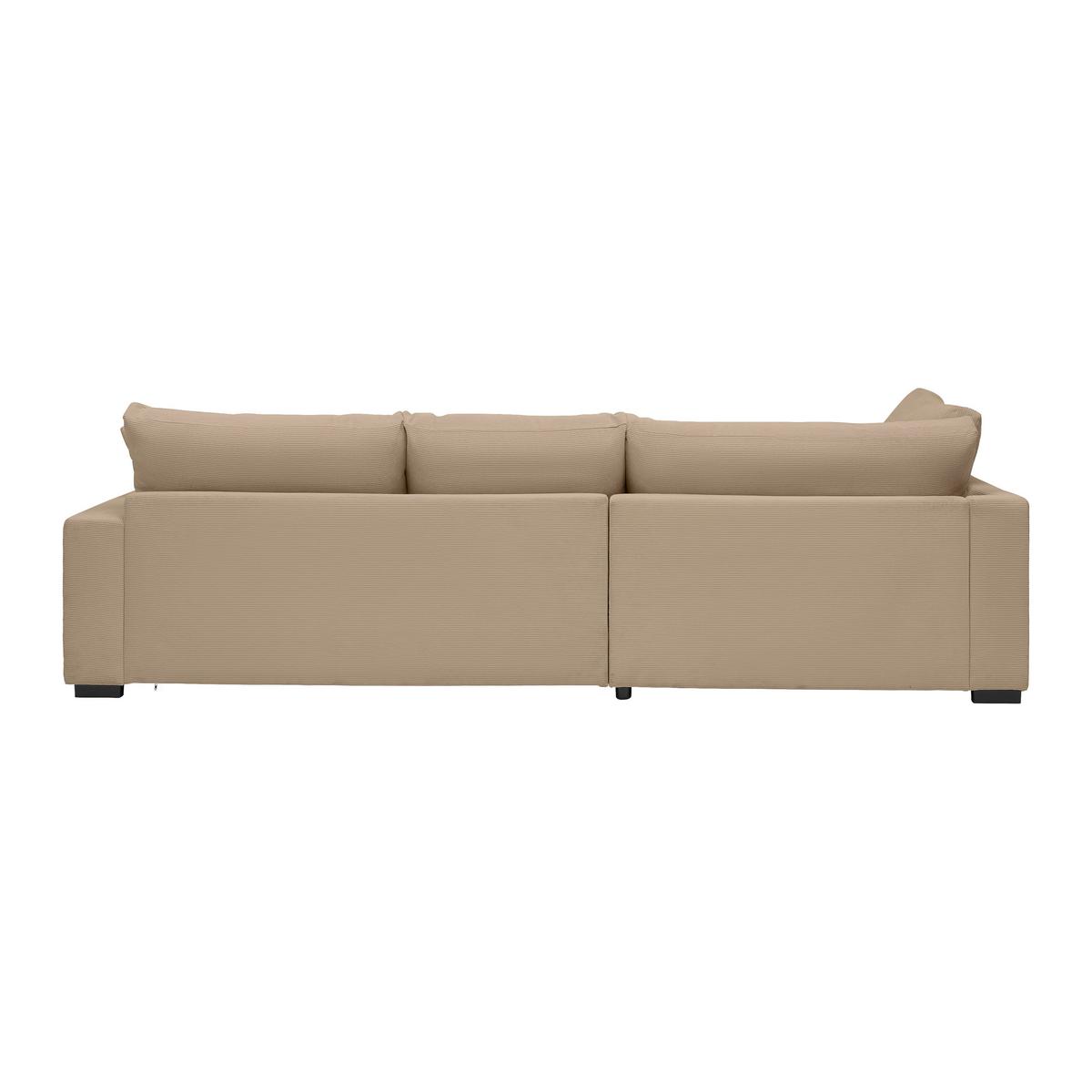 Kutna Garnitura Pedro - smeđa/crna, Moderno, tekstil/plastika (190/300cm) - Mömax