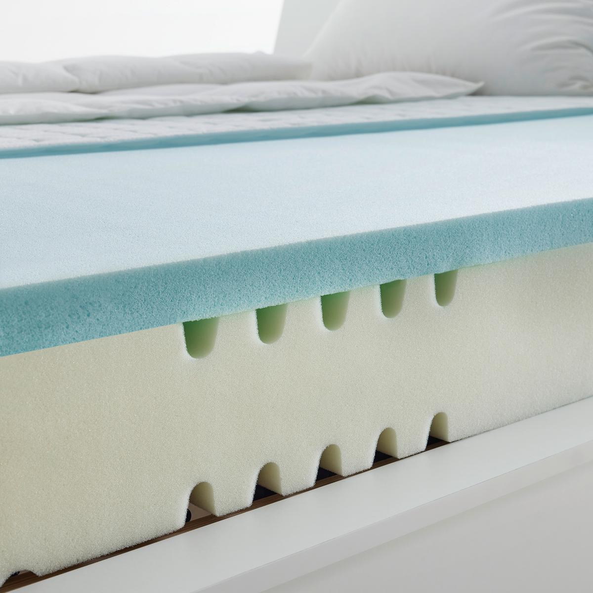 Matelas en mousse Gel One 20 ca. 80x200cm - Weiss, Textil (80/200cm) - Premium Living