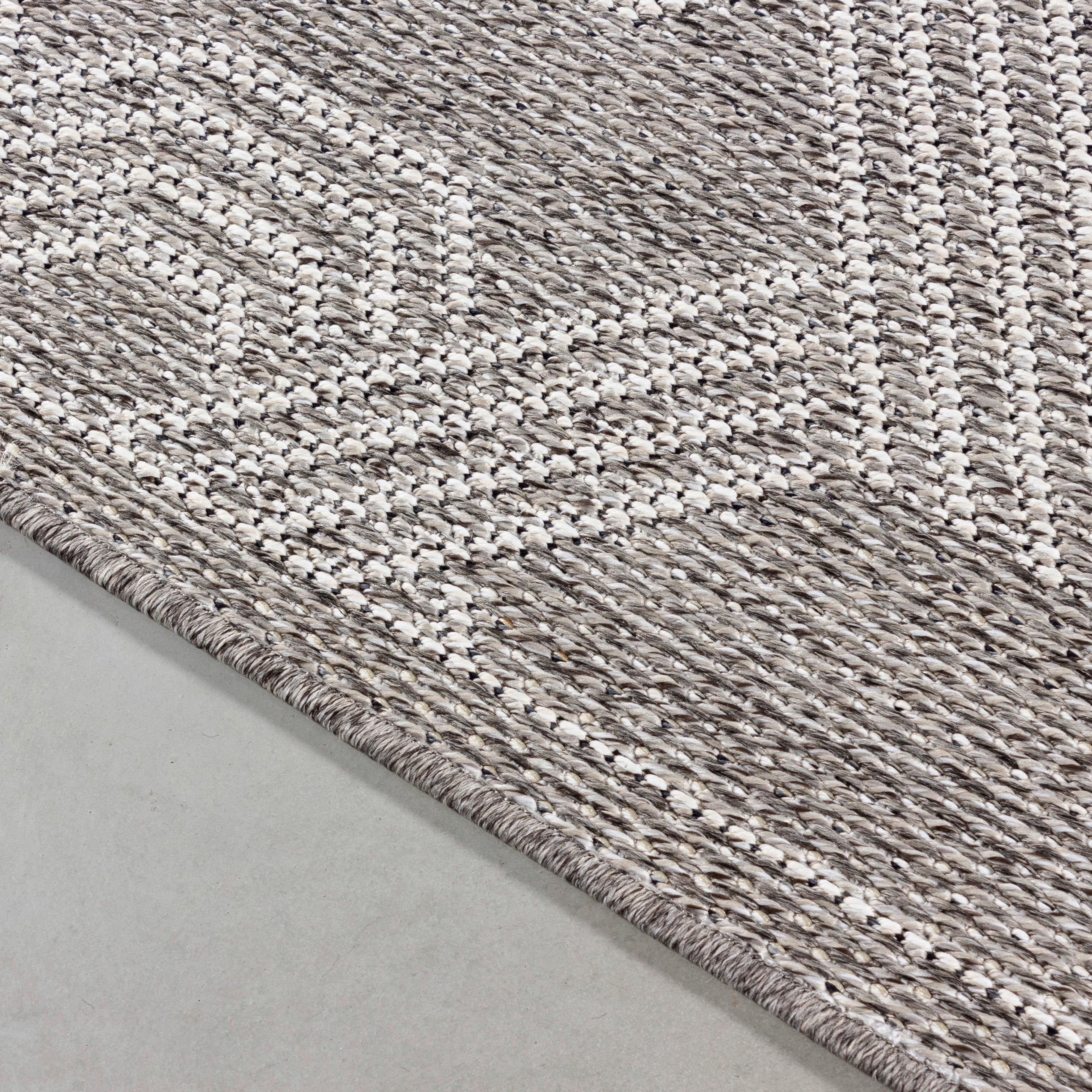 Läufer Aruba Grau ca. 80x250cm - Grau, Design, Textil (80/250cm)