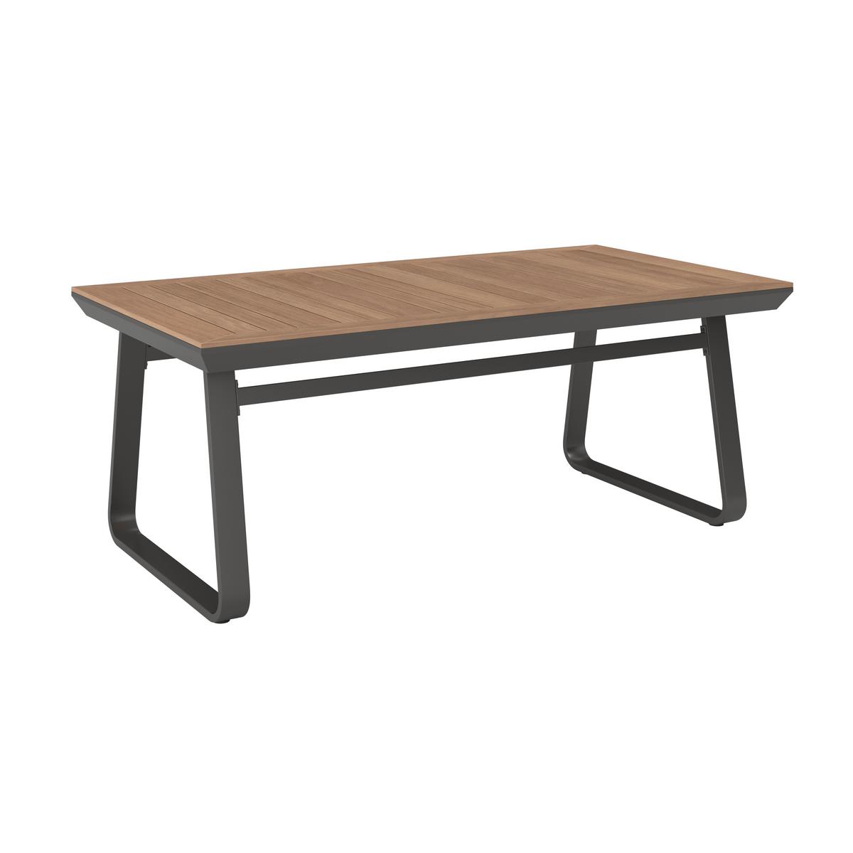 Garnitură grădină Emma - gri închis/antracit, Modern, plastic/metal (248/318/72cm) - Bessagi Garden
