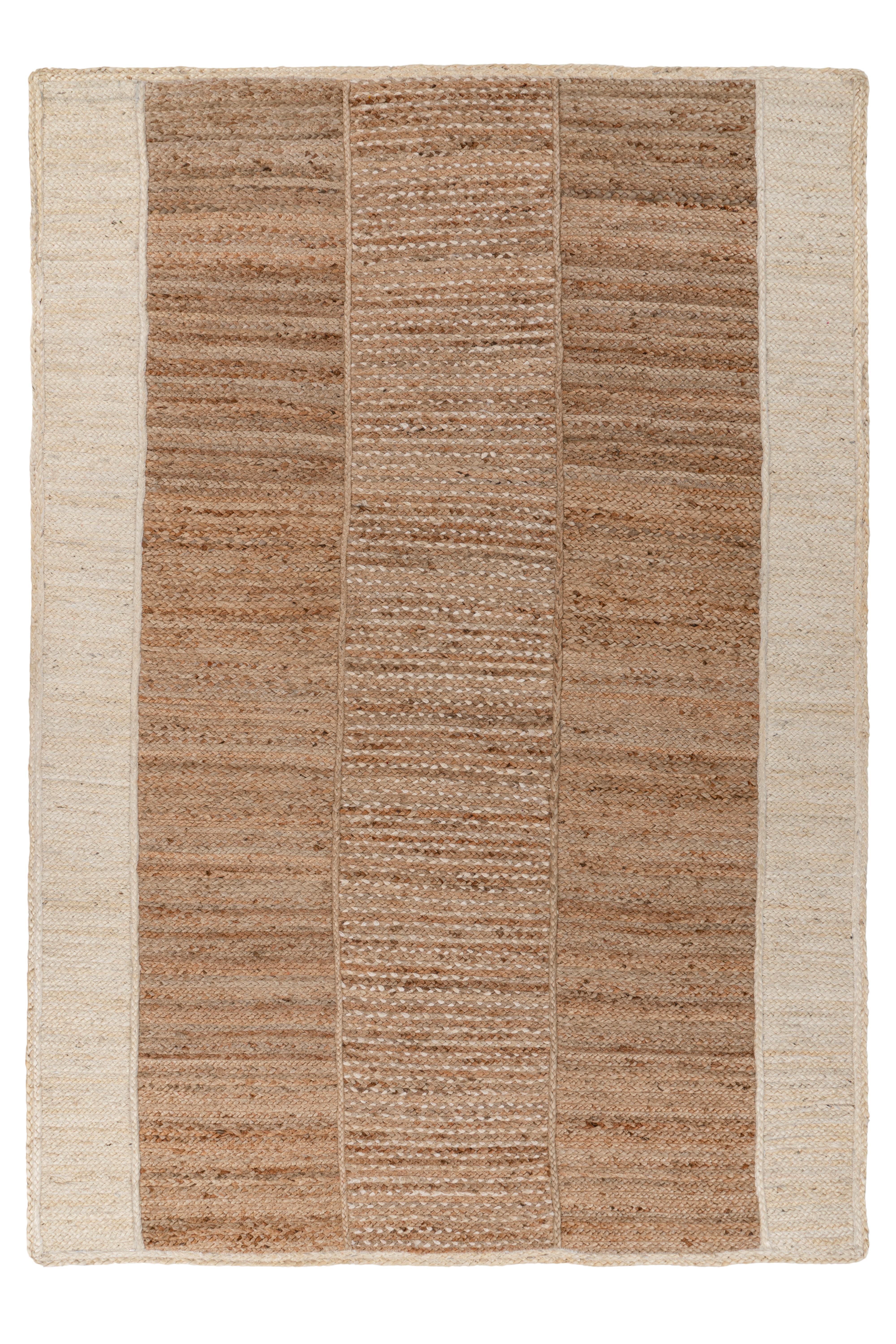 Covor Cu Țesătură Plată My Cottage, Cca. 120x170cm - alb, Basics, textil (120/170cm) - Obsession