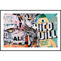 Bild Elena ca. 50x70cm - Multicolor/Schwarz, Holzwerkstoff/Papier (70/50cm) - Mömax
