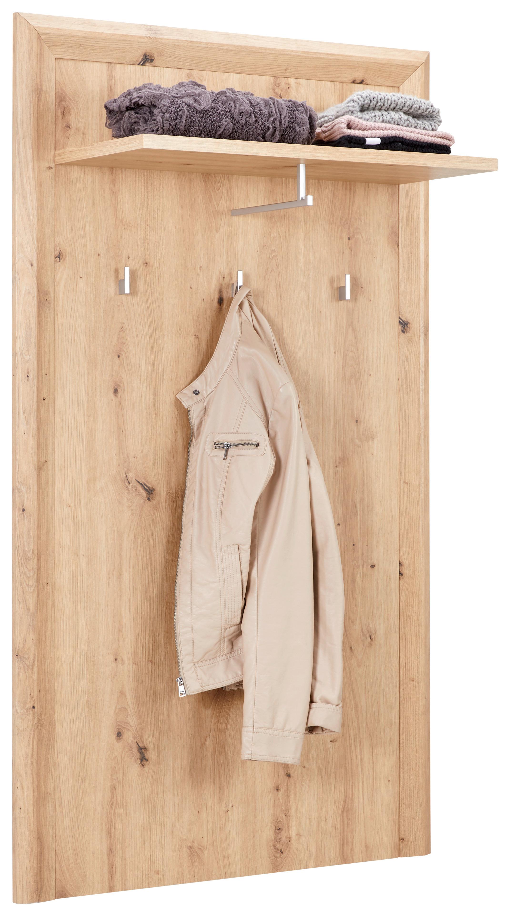 Garderobni Panel Kashmir New, Barva Hrasta - barve hrasta, Moderno, leseni material (84/145/32cm) - Zandiara