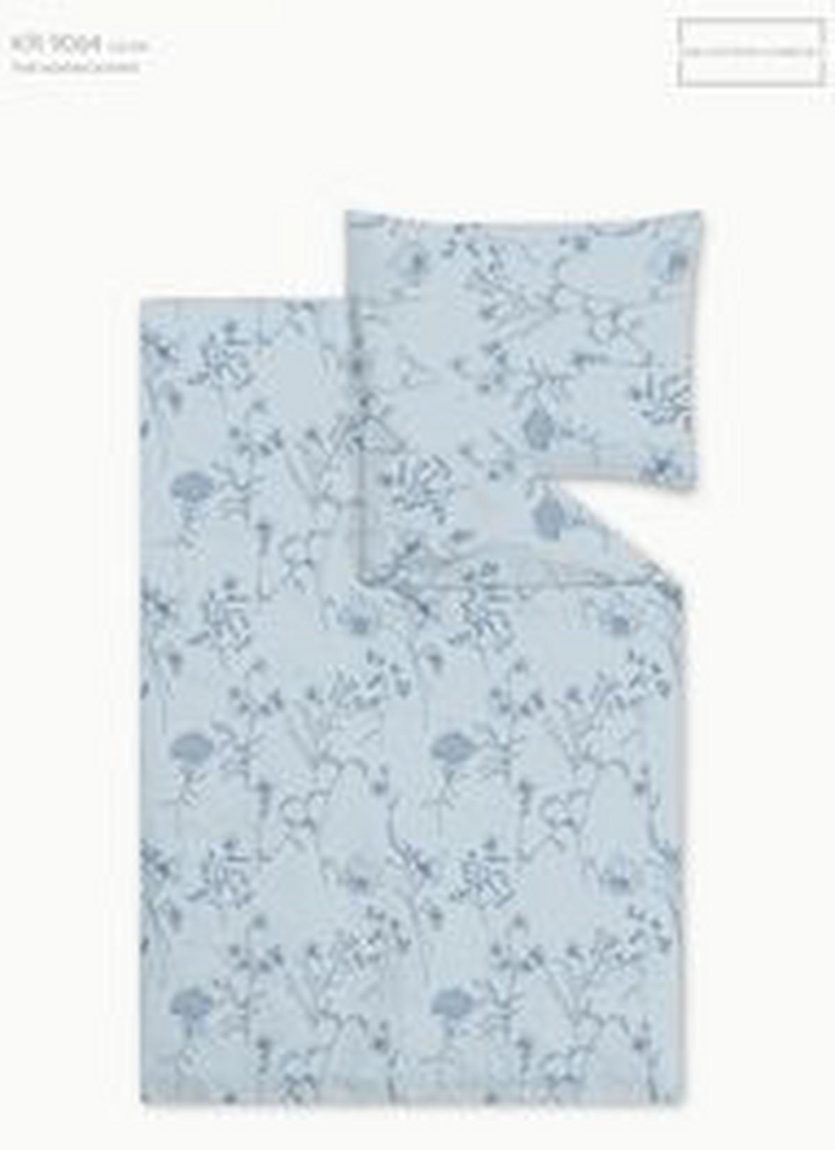 Posteljina Nature Romy 140x200cm - plava/svijetlo plava, tekstil (140/200cm) - Mömax