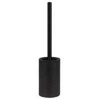 Wc-bürstenhalter Tube Matt - Schwarz, Konventionell, Keramik (10,5/20cm) - Spirella