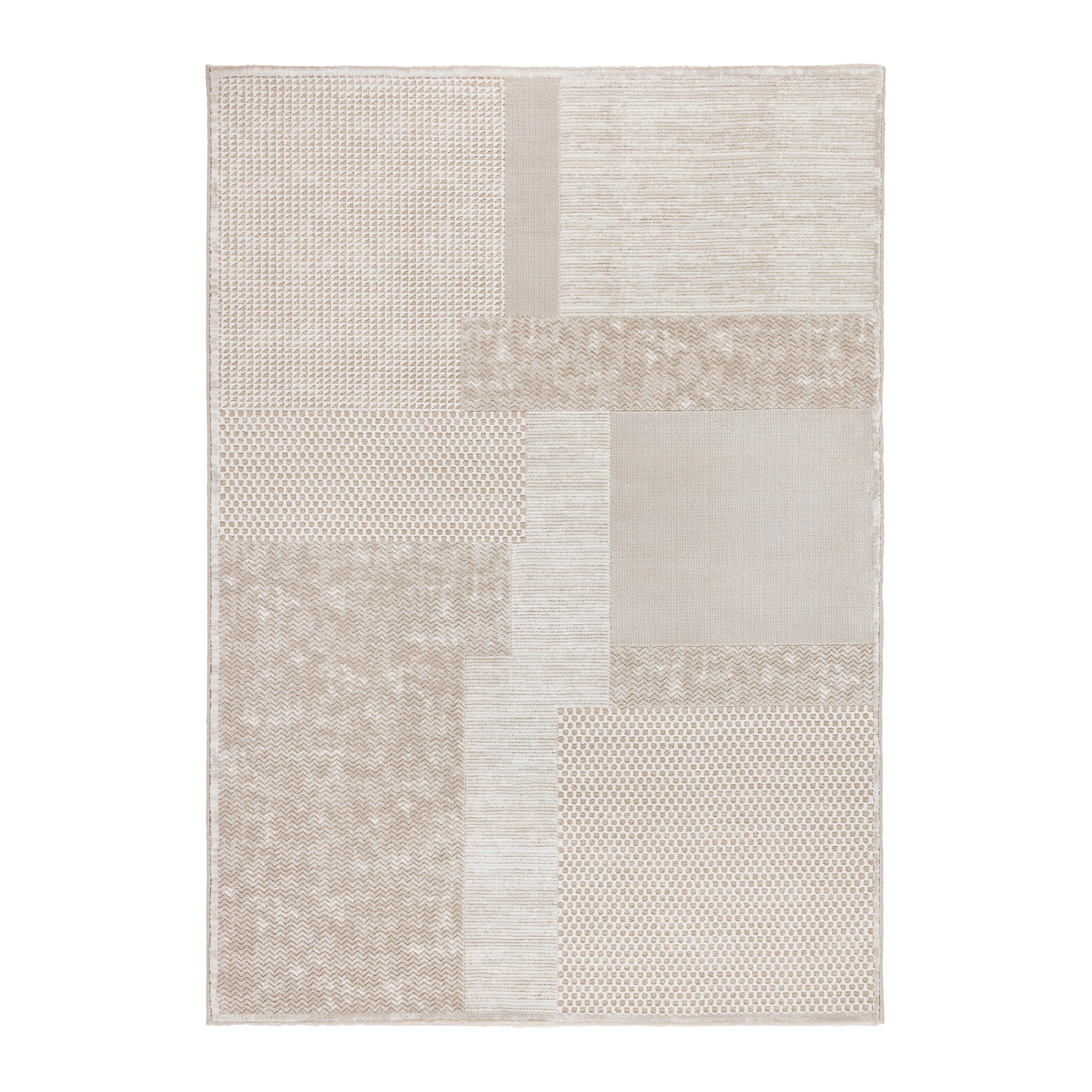 FLATVÄVD MATTA NORDRUHE taupe 80/150 cm