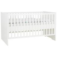 Gitterbett Weiß ca. 70x140cm - Weiß, MODERN, Holz (81/81/143cm) - Premium Living