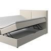 BOXBETT IMOLA - Crème/Zwart, Modern, Hout/Kunststof (160/200cm) - Bessagi Home