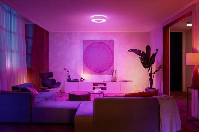 LAMPA SUFITOWA LED 4116331P9 HUE INFUSE M - biały, Design, metal (38,1/8,4cm) - Philips HUE
