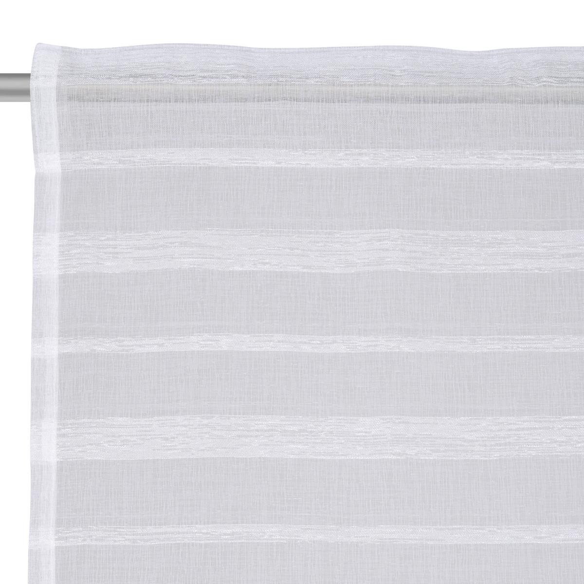 ZASŁONA GOTOWA RANDER - biały, Basics, tkanina (135/245cm) - Esposa