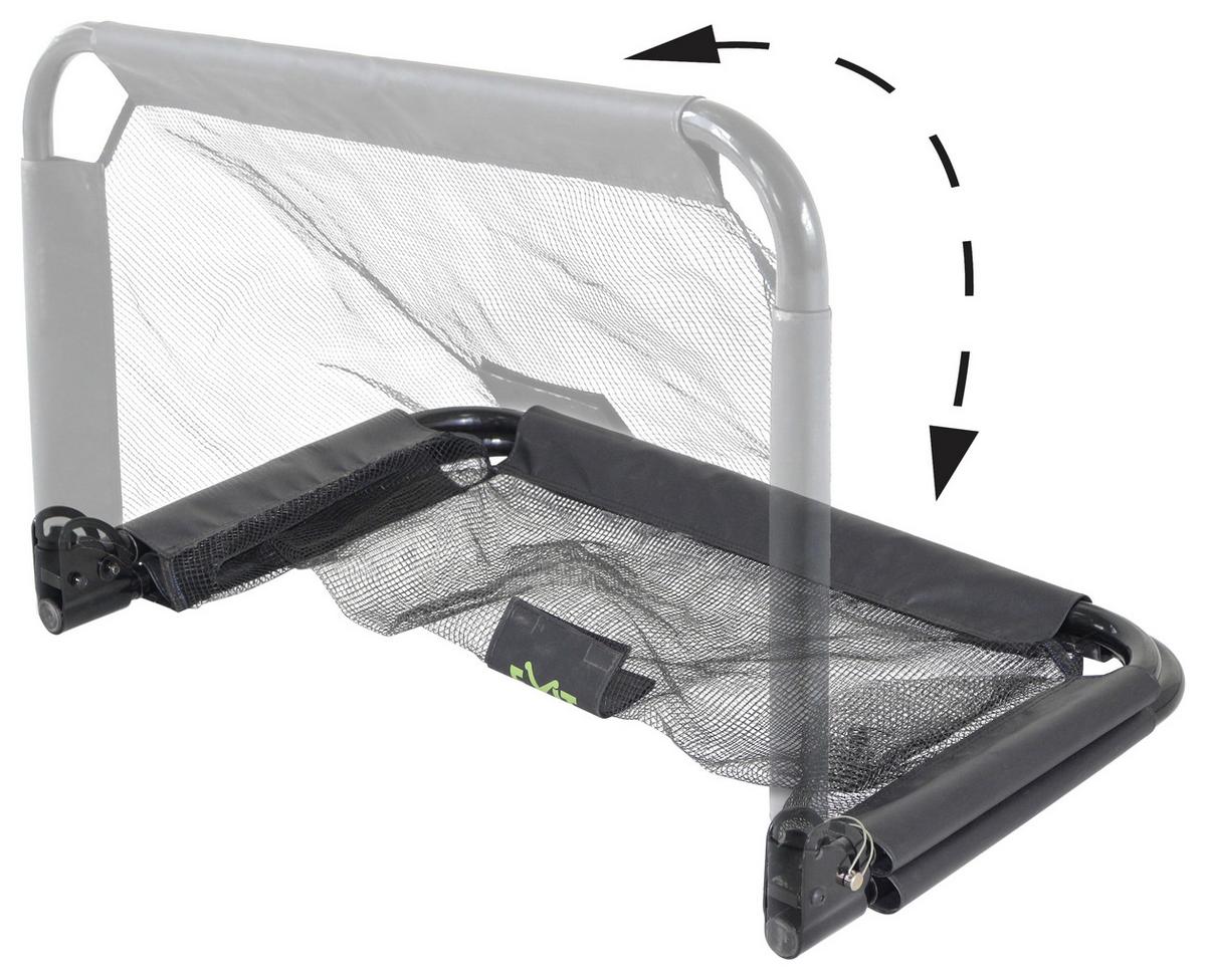 Nogometni Gol Exit Pico, 2 Kos - črna, Konvencionalno, kovina/umetna masa (90/60/60cm) - EXIT Toys