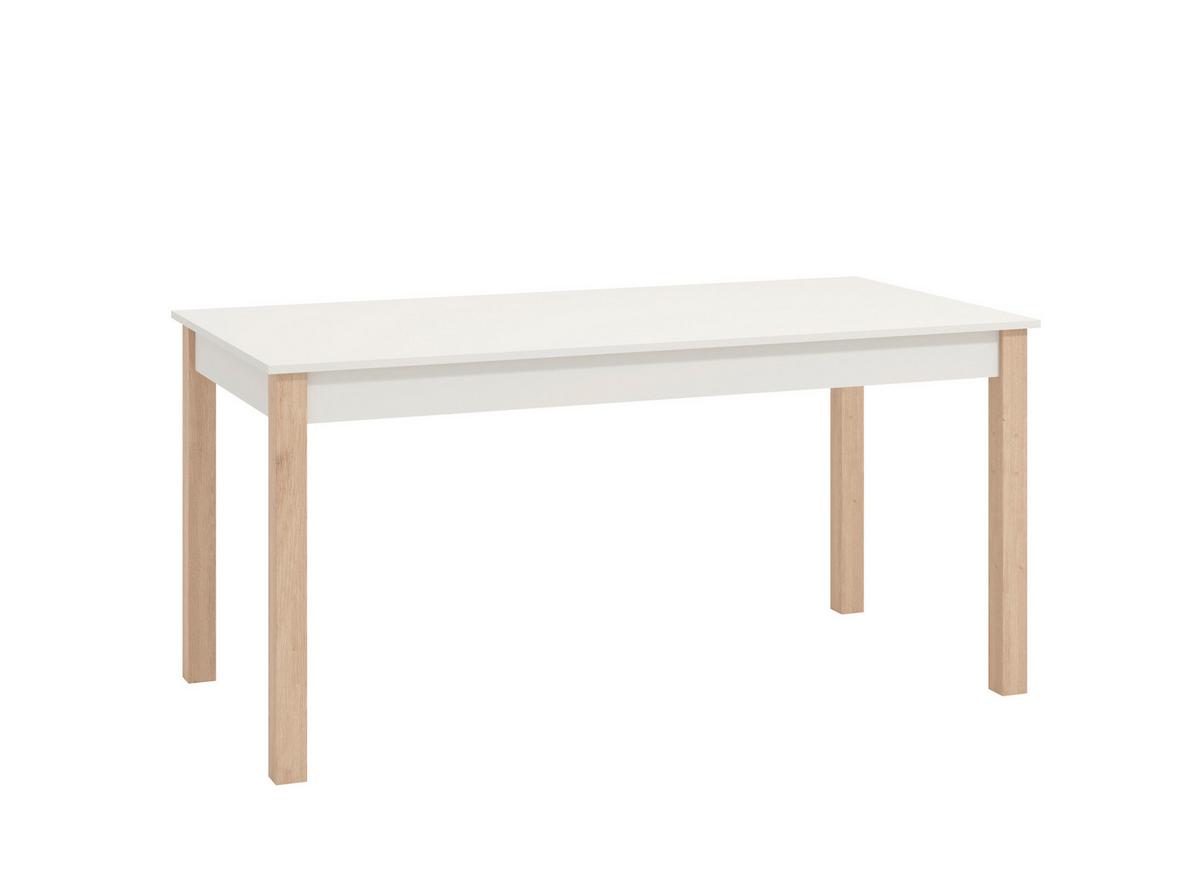 Étkezőasztal Belfort - kasmírszínű/Artisan tölgy, Modern, faalapú anyag (160-200/77/80cm)