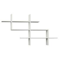 Wandregal Halic ca. 150x82x22 cm Weiß - Weiß, Design, Holzwerkstoff (150/82/22cm) - Livetastic