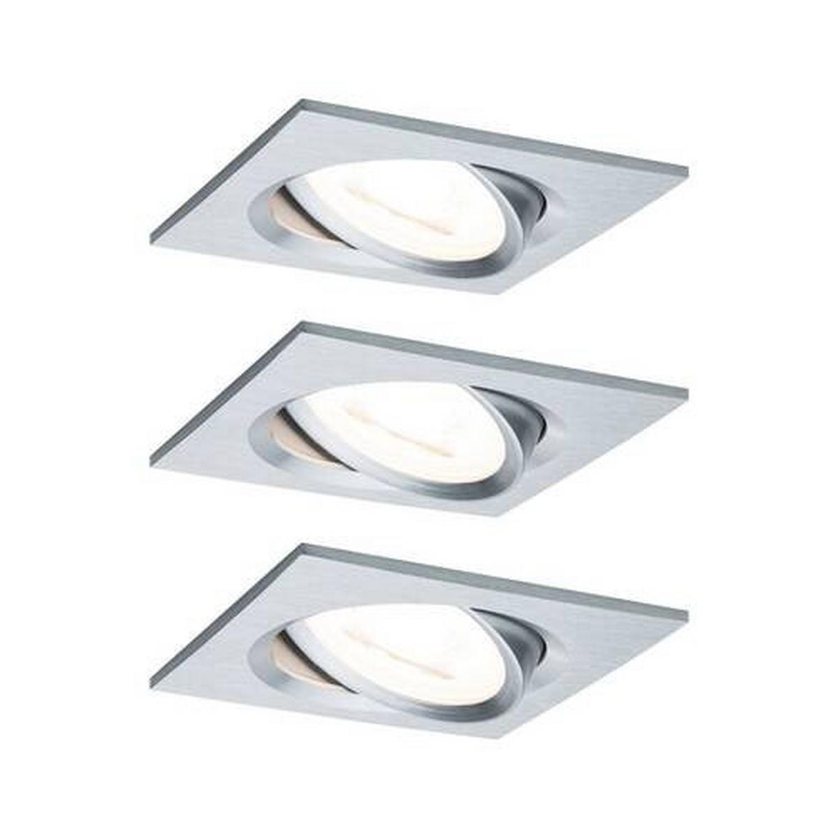Deckenleuchte Nova max. 6,5 Watt, 3-teilig - Basics (8,4cm) - Paulmann