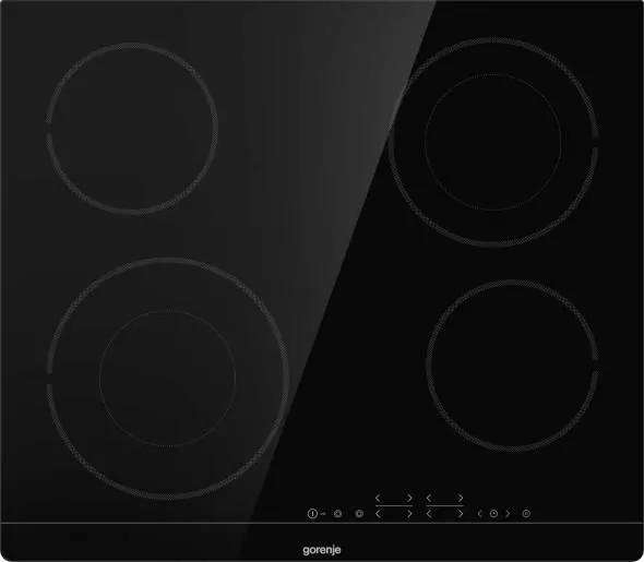 Üvegkerámia Főzőlap Ect604fm - fekete (60/5,4/52cm) - Gorenje