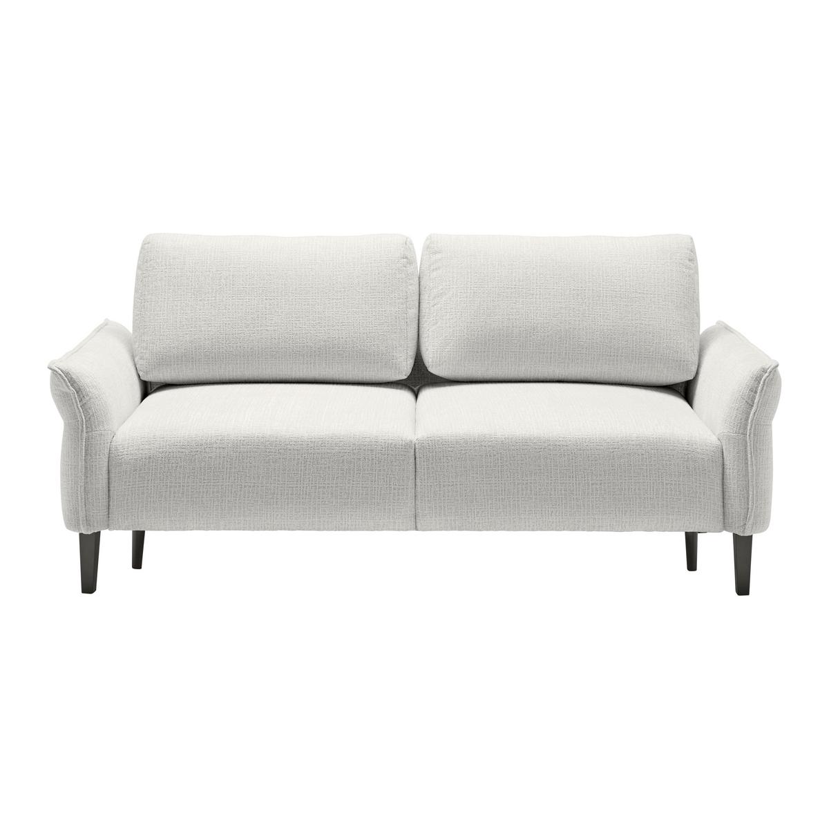 CANAPEA CU 3 LOCURI CUSTOM - gri deschis/crem, Modern, textil (183/85/92cm) - Mömax