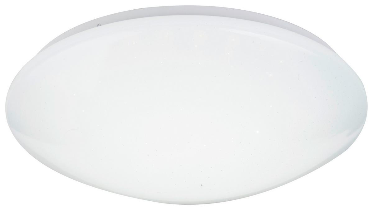 Stropna Led-svetilka Hally, S Sijalko - bela/opal, Basics, kovina/umetna masa (39/11cm) - Globo