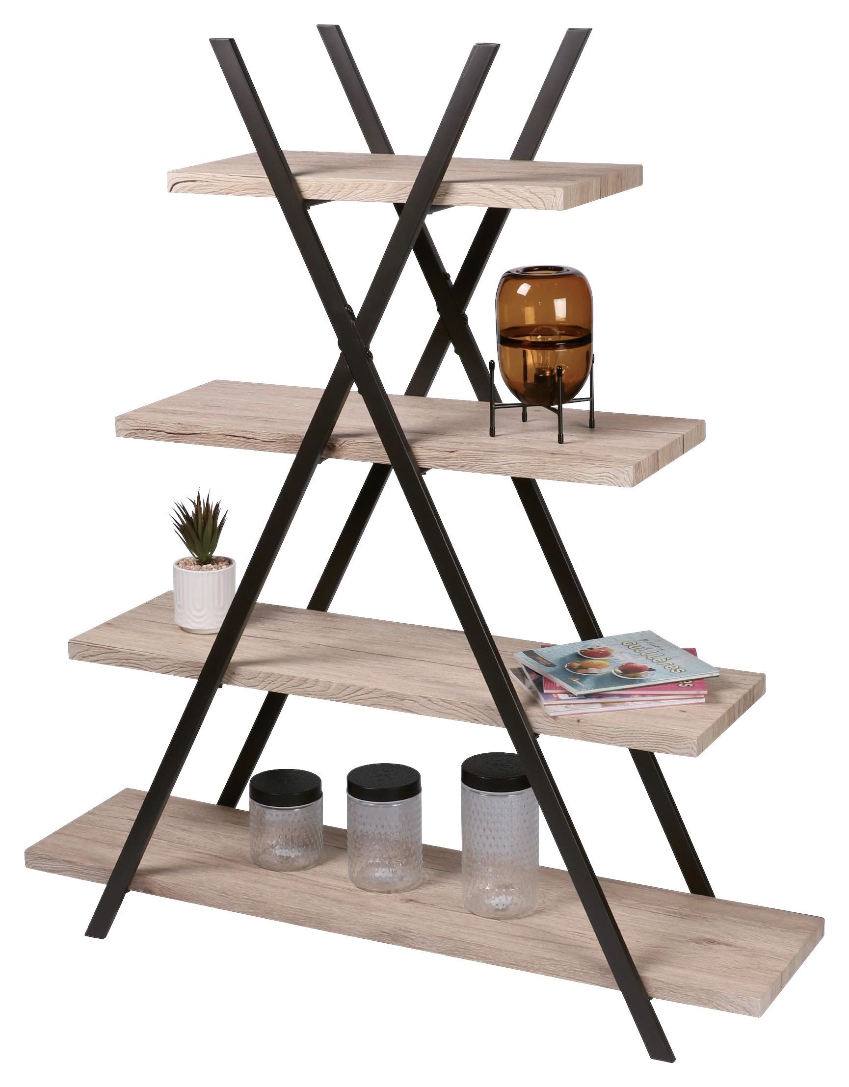 Polcos Elem Pyramid - faalapú anyag/fém (120/138/33cm)