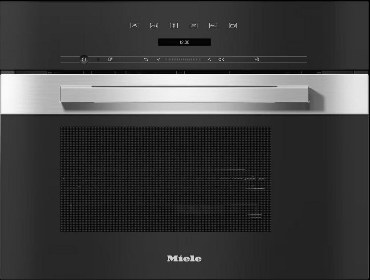 Einbaudampfgarer DG7240EDCLST Schwarz - MODERN (59,5/45,5/56,9cm) - Miele