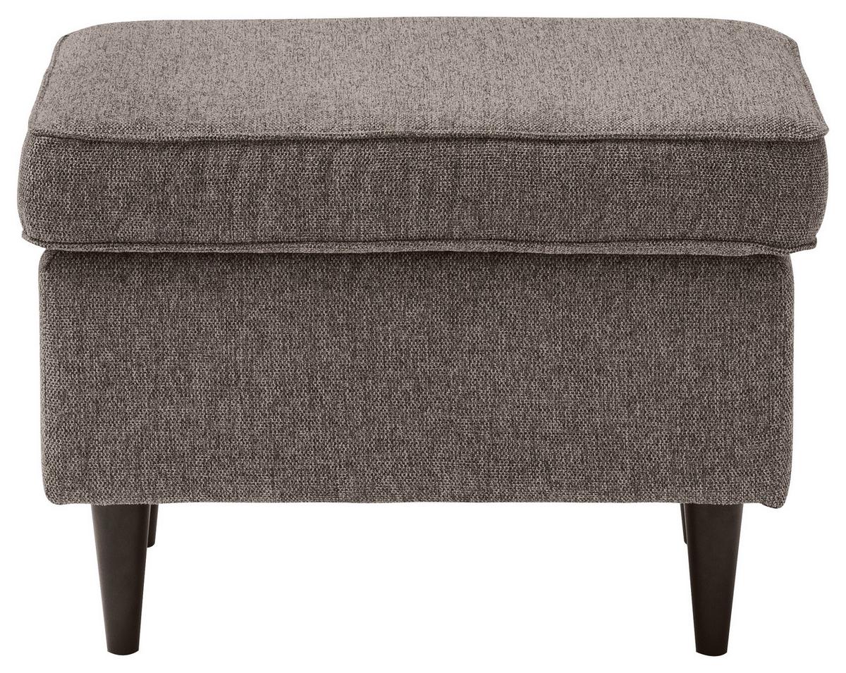 HOKER OSKAR - czarny/brązowy, Basics, materiał drewnopochodny/tkanina (63/43/42cm) - MID.YOU