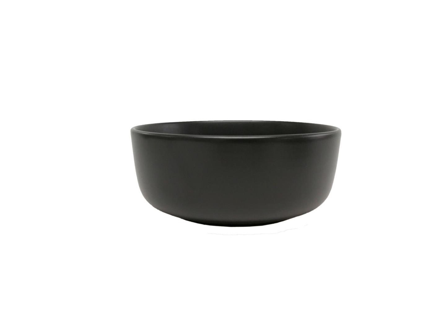 MISECZKA DO MUSLI 21120 - czarny, Trend, ceramika (16,5/7cm) - Novel