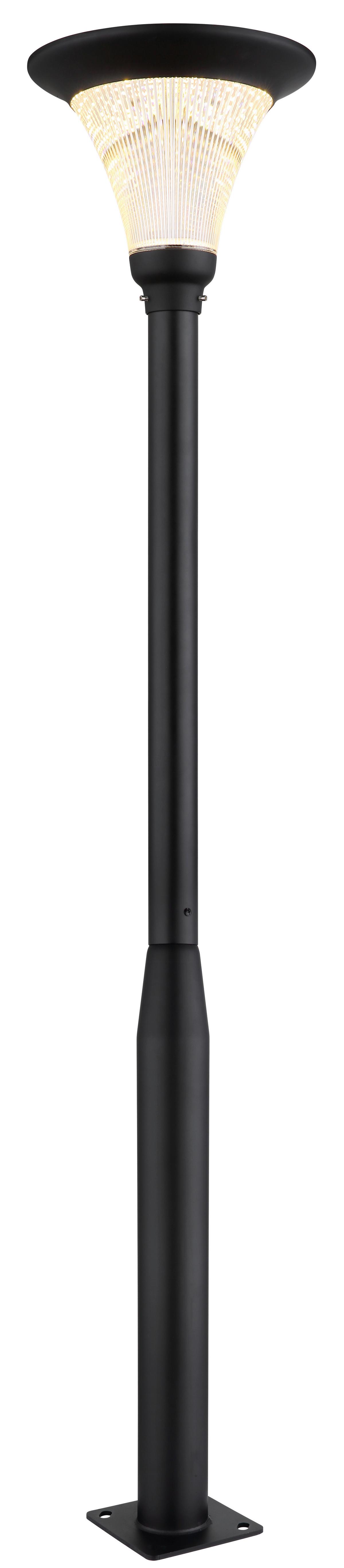 Solarleuchte 36911  Solar - Klar/Schwarz, Design, Glas/Kunststoff (42,5/336cm) - Globo