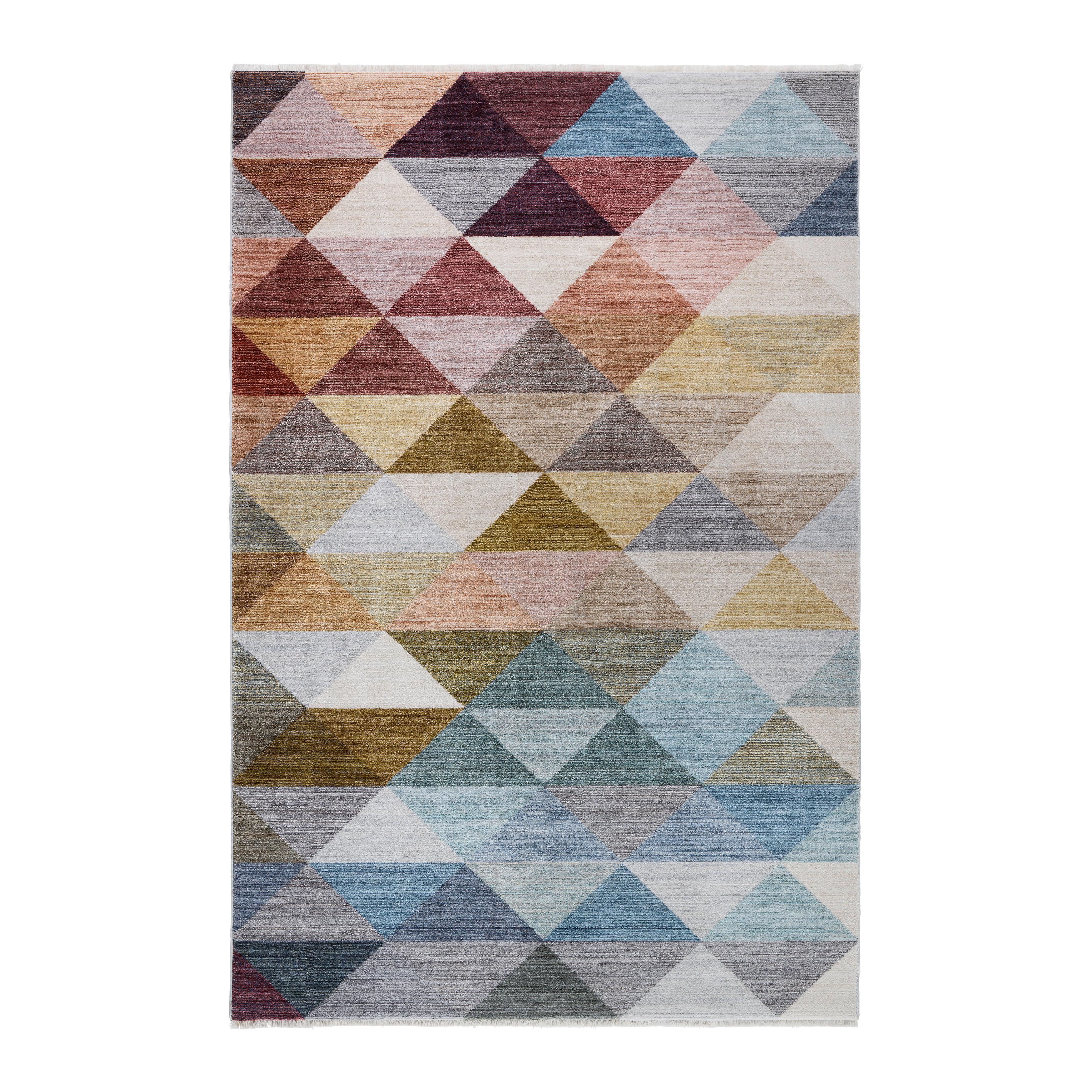 Webteppich Veya Multicolor ca. 80x160cm - multicolore, Modern, textile (80/160cm) - Mömax