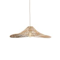 Viseča Svetilka Cuzco, Naravna Barva - črna/naravne barve, Basics, tekstil (65/20cm) - It's about Romi