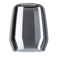 Schienensystem-Leuchtenschirm Vento in Grau Ø ca. 8cm - Grau, Design, Glas (8/9,5cm) - Paulmann