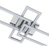 LED-TAKLAMPA OMIE - kromfärg/silver, Modern, metall/plast (63,5/34/8cm) - Mömax