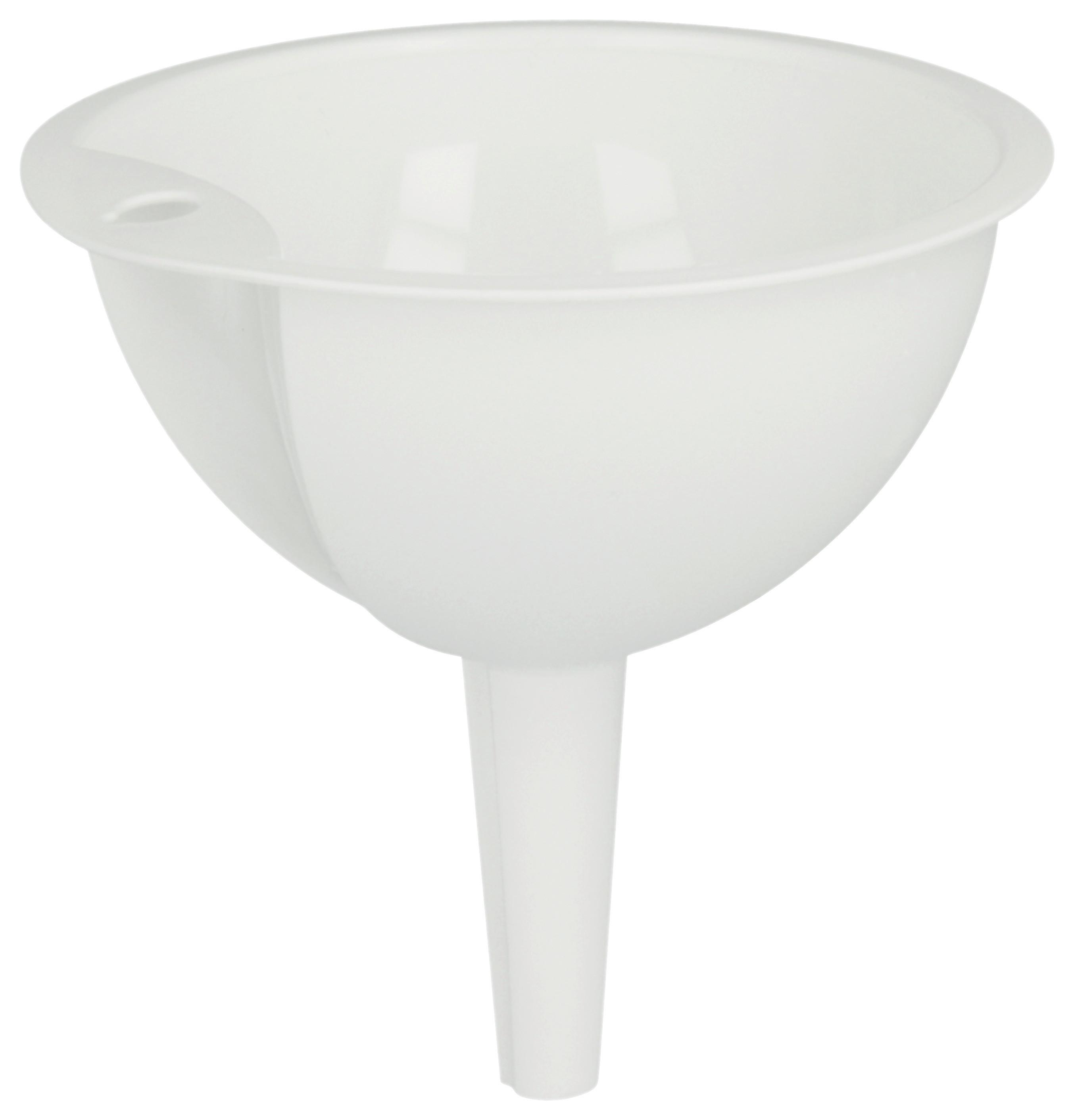 Tölcsér Kb. 12cm Fehér - műanyag (12cm) - Metaltex