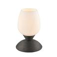Tischleuchte Cup, max. 40 Watt - Rostfarben/Weiß, LIFESTYLE, Glas/Metall (12,5/22,6cm) - MÖMAX modern living
