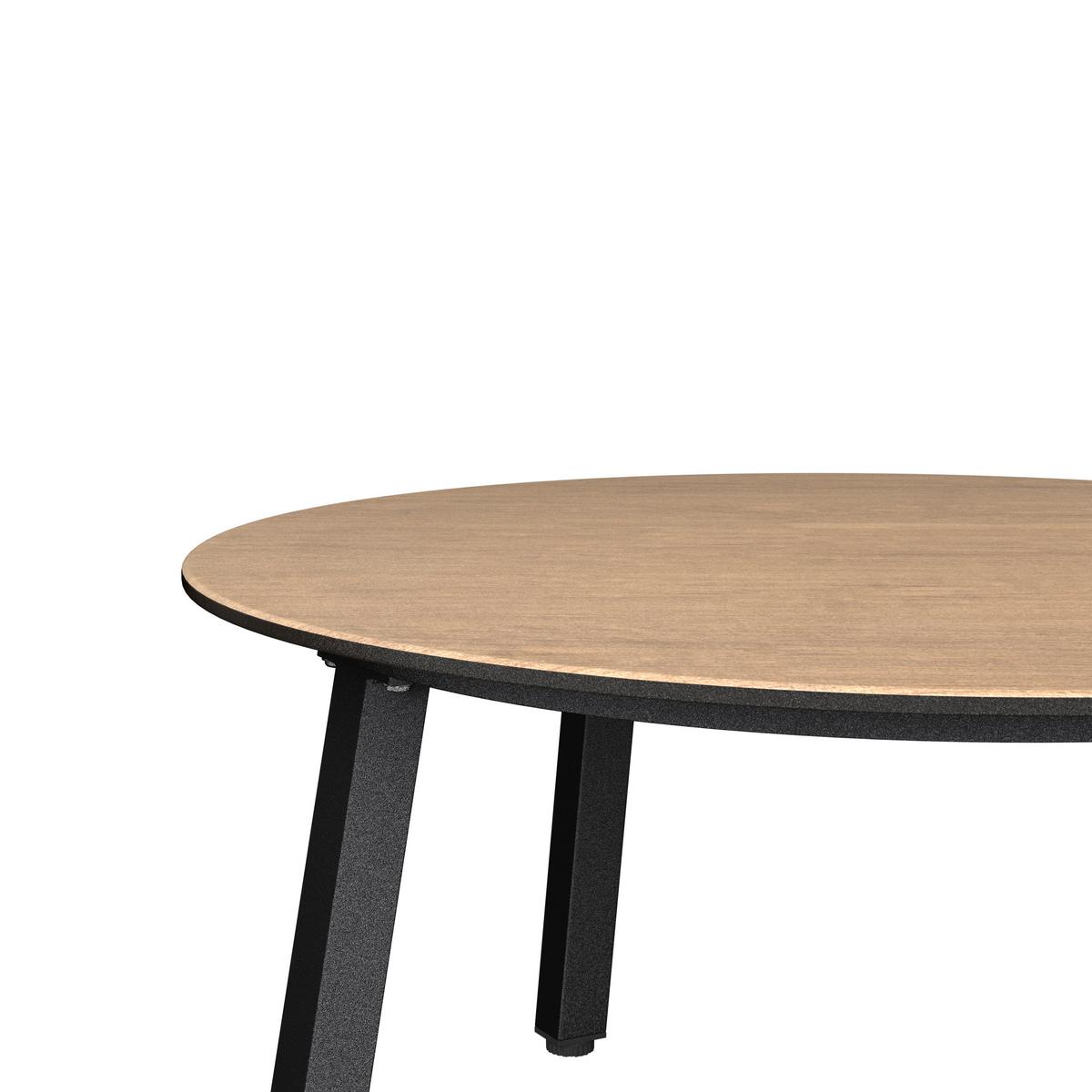 Loungegarnitur Doha Anthrazit/Hellgrau/Naturfarben - Anthrazit/Hellgrau, MODERN, Glas/Kunststoff